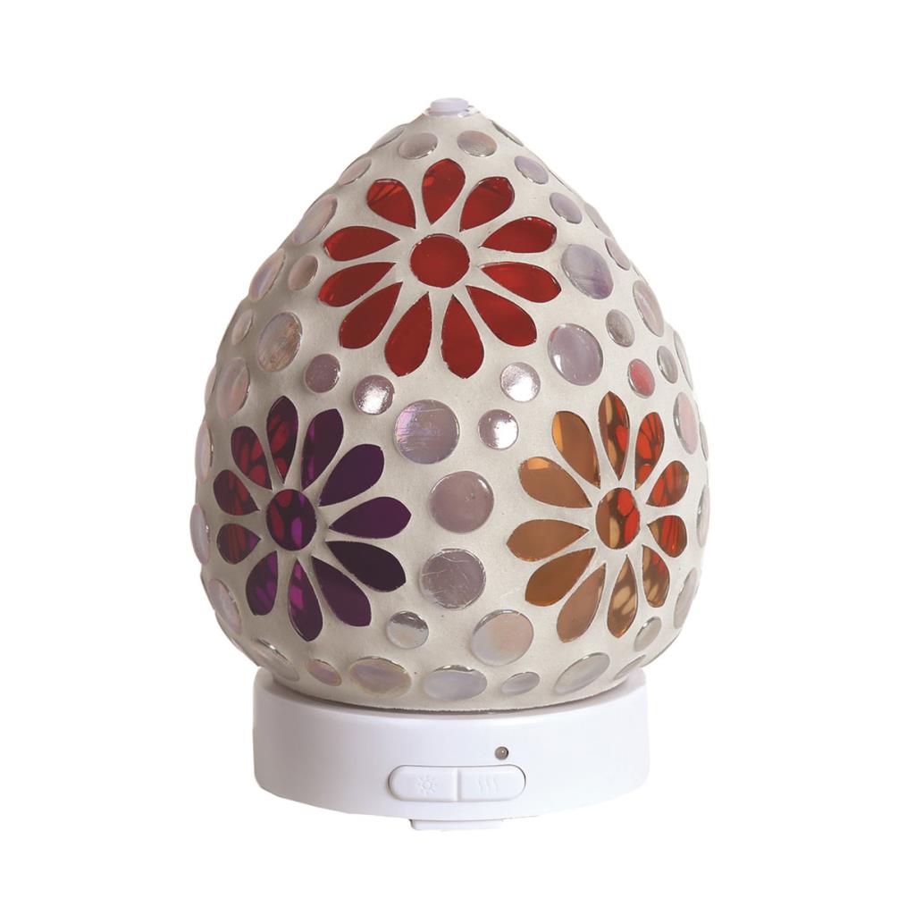 Aroma Multi Floral LED Ultrasonic Electric Essential Oil Diffuser £26.99